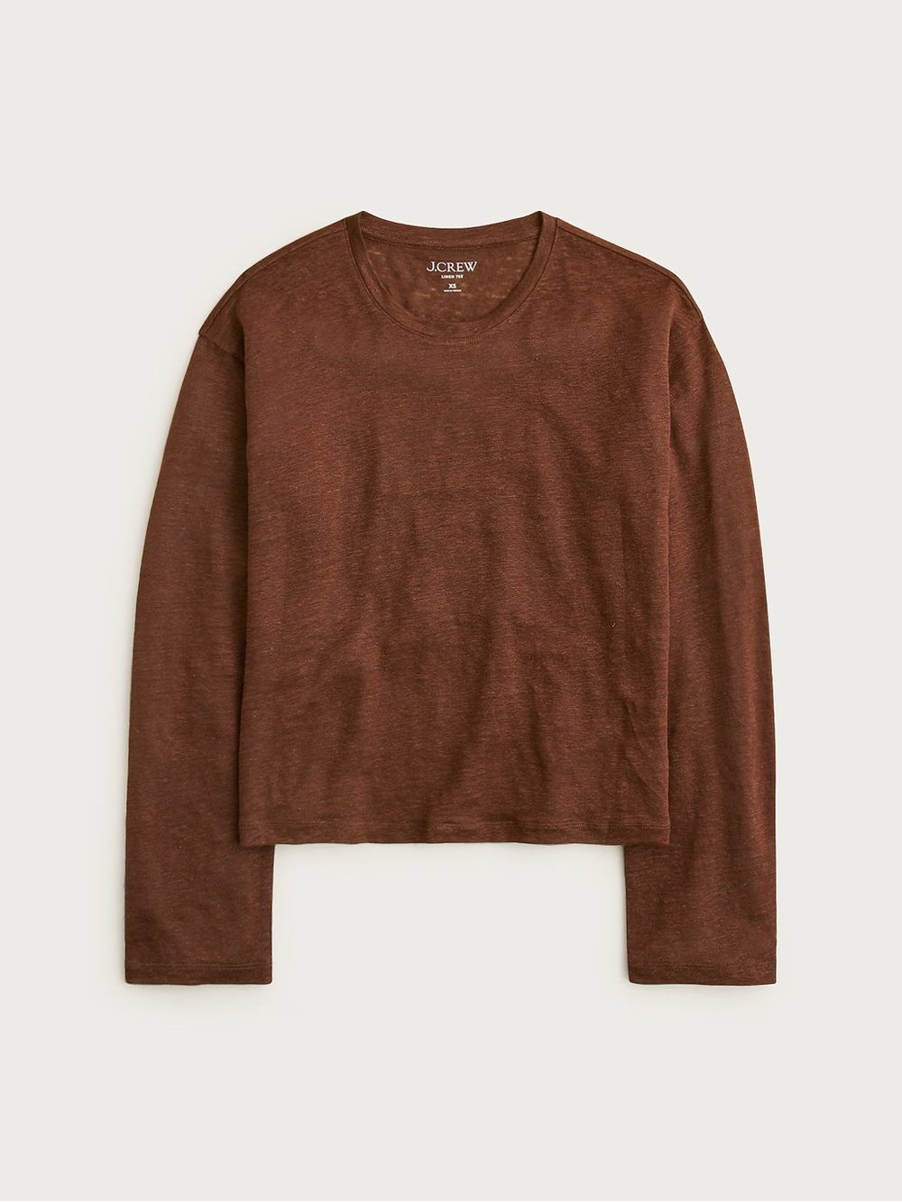 J. Crew Relaxed Linen Tee NWT - Size S